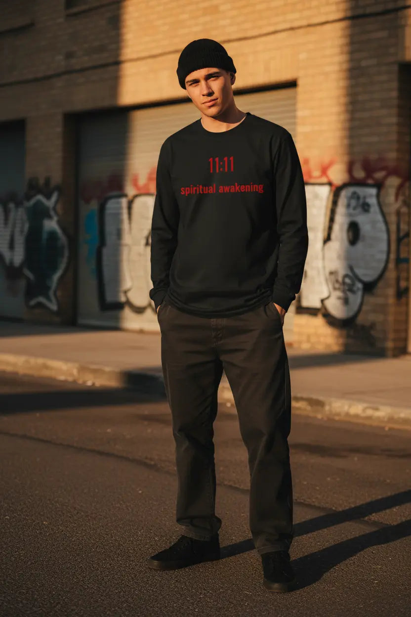 11:11 Angel Number Long Sleeve Shirt