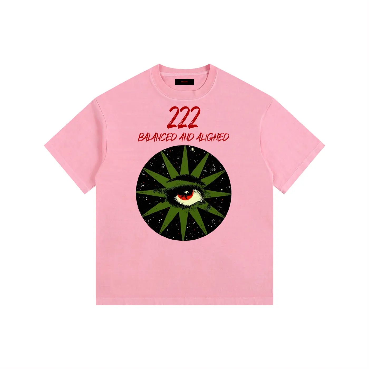 "222 Vintage Tee [pink] - Celestial Collection Trust the Process Shirt"