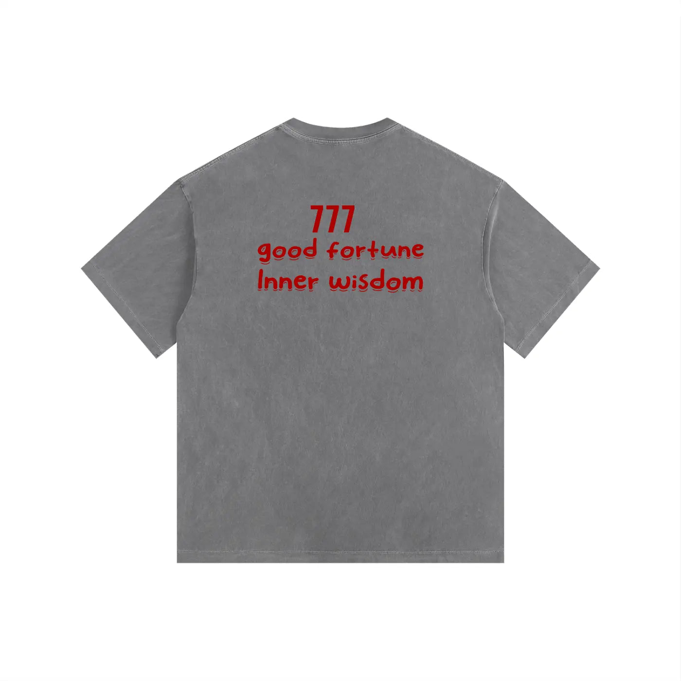 Celestial 777 Vintage Washed Oversized T-Shirt ODMPOD