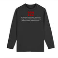 222 angel number t-shirt in black with minimalist white typography design, unisex spiritual apparel
S,M,L,XL AND 2XL SIZES