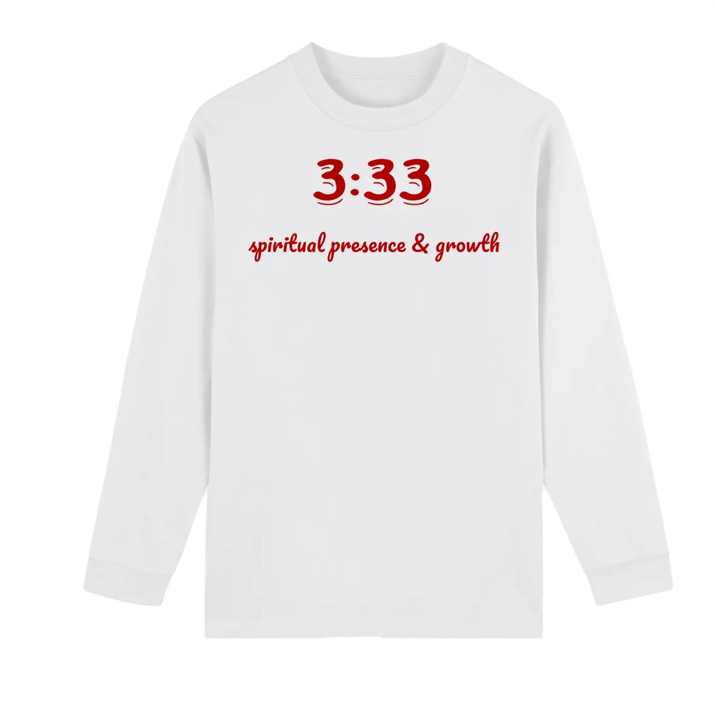 333 Angel Number T-Shirt: "333 Angel Number t-shirt - divine protection and spiritual guidance tee in black, gray and white"