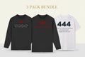 Angel Number Starter Pack: "Angel Number Starter Pack bundle - 222, 333, and 444 t-shirts spiritual gift set"